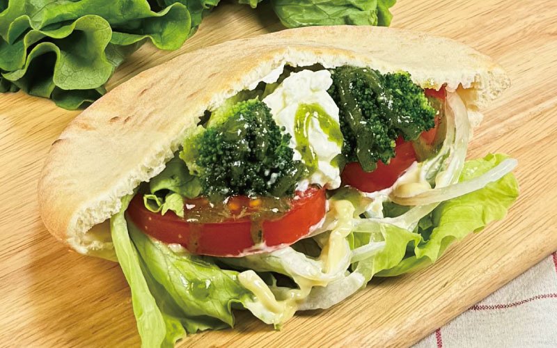 ピタサンド　ベジ＆マスカルジェノバ