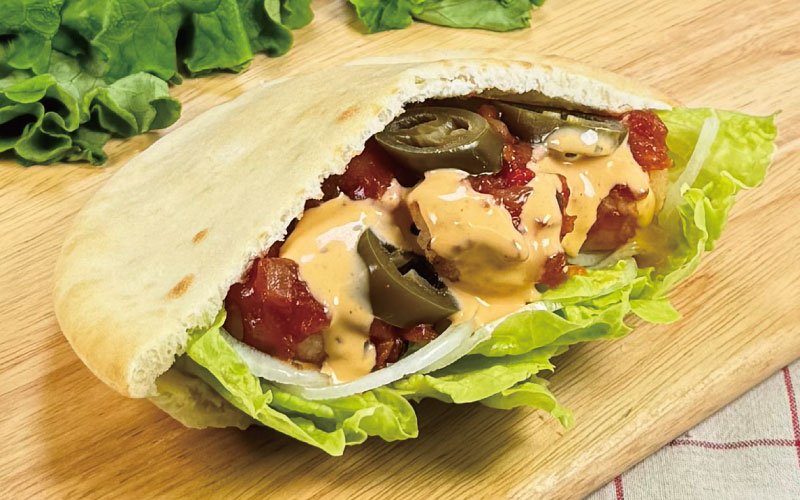 ピタサンド　えびスパイシー