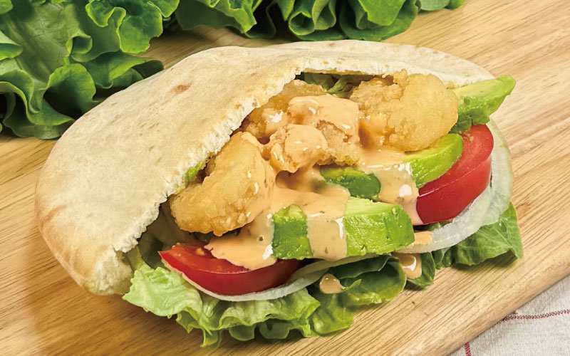 ピタサンド　エビアボカド